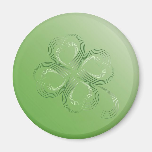 Fyrklöver Magnet (Framsidan)