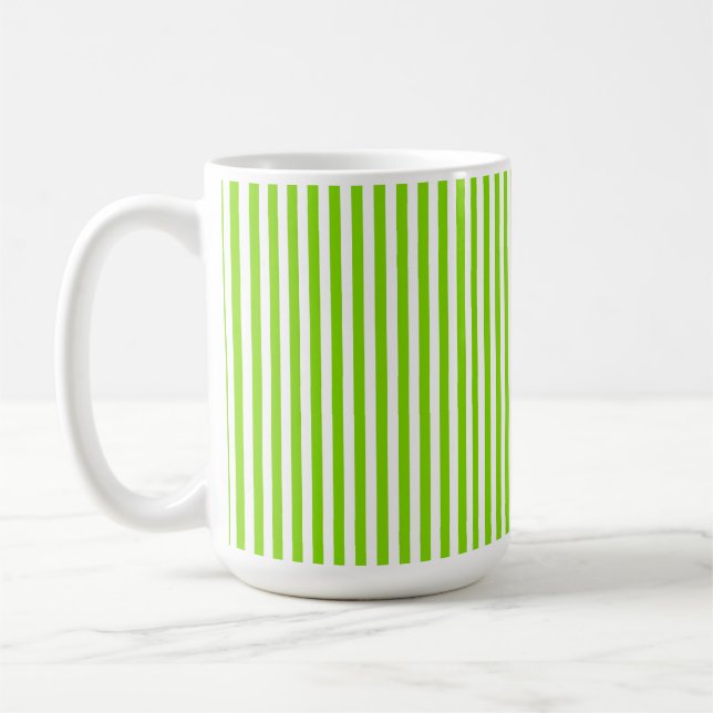Fyrklöver - Sankt Patrick-DAGSUTFORMNING Kaffemugg (Vänster)