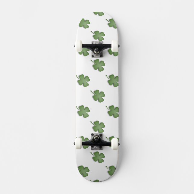 Fyrklöver Skateboard Bräda 21,5 Cm (Framsida)