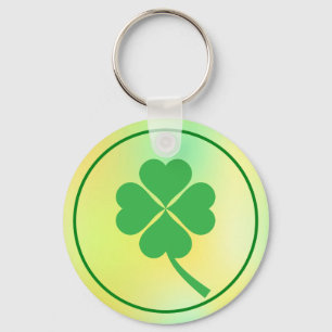Fyrklöver St. Patrick's Day Design-87906 Nyckelring
