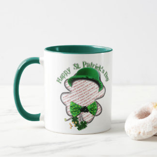 Fyrklöver St Patrick's Day Foto Mugg
