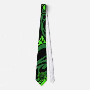 Fyrklöver tasstryckTie! Slips