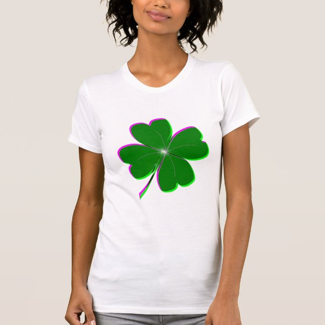 Fyrklöver Tee Shirt (Framsida)