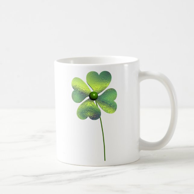 Fyrklövert Kaffemugg (Höger)