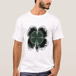 fyrklövert. rökt tee shirt