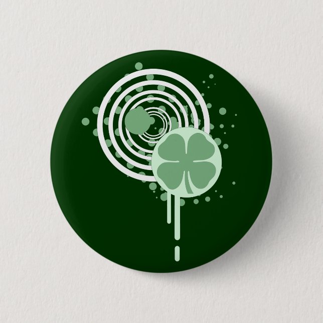fyrklövra: hypnotiska bubblor: knapp (Framsida)