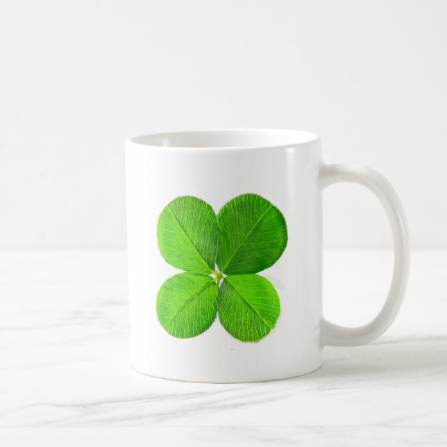 Fyrklövra MUSEUM Zazzle-gåvor Kaffemugg (Höger)