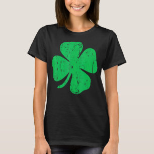 Fyrklövra Vintagen Saint patrick-dagen T Shirt