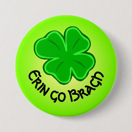 Fyrklövrare Lucky Shamrock Erin Go Bragh Knapp