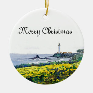 Fyrprydnad Julgransprydnad Keramik