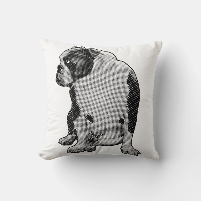 Fyrsidescentrerad accent kudde (Framsida)