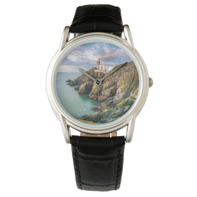 Fyrskåp | Baily Lighthouse Dublin, Irland Armbandsur (Framsida)