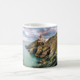 Fyrskåp Baily Lighthouse Dublin, Irland Kaffemugg