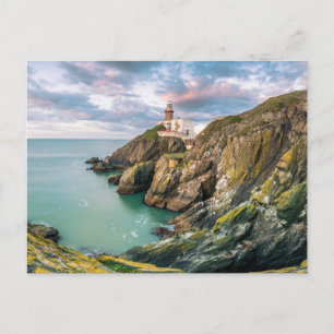 Fyrskåp Baily Lighthouse Dublin, Irland Vykort