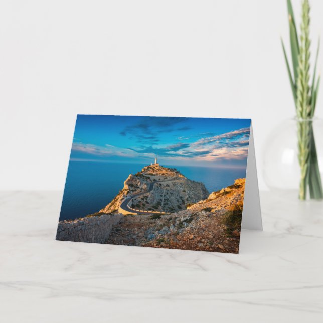 Fyrskåp | Balearerna, Spanien Kort (Framsida)