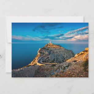 Fyrskåp Balearerna, Spanien Tack Kort