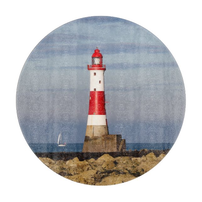 Fyrskåp | Beachy Head Lighthouse England (Framsidan)