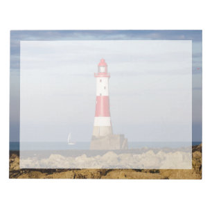 Fyrskåp Beachy Head Lighthouse England Anteckningsblock