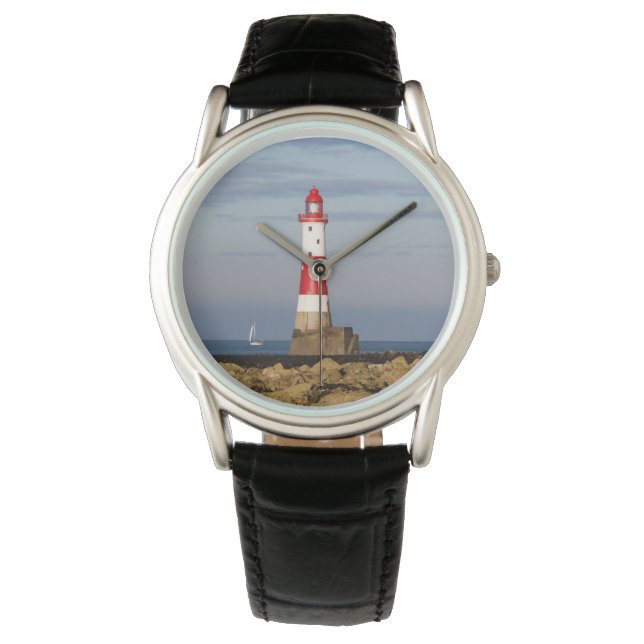 Fyrskåp | Beachy Head Lighthouse England Armbandsur (Framsida)