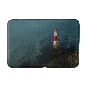 Fyrskåp Beachy Head Lighthouse England Badrumsmatta