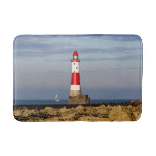 Fyrskåp   Beachy Head Lighthouse England Badrumsmatta