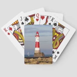Fyrskåp Beachy Head Lighthouse England Casinokort
