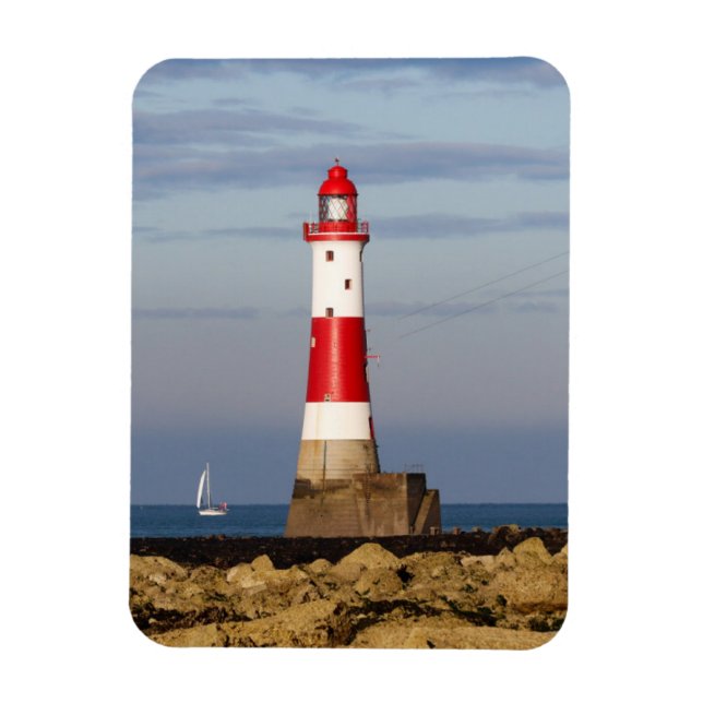 Fyrskåp | Beachy Head Lighthouse England Magnet (Vertikal)