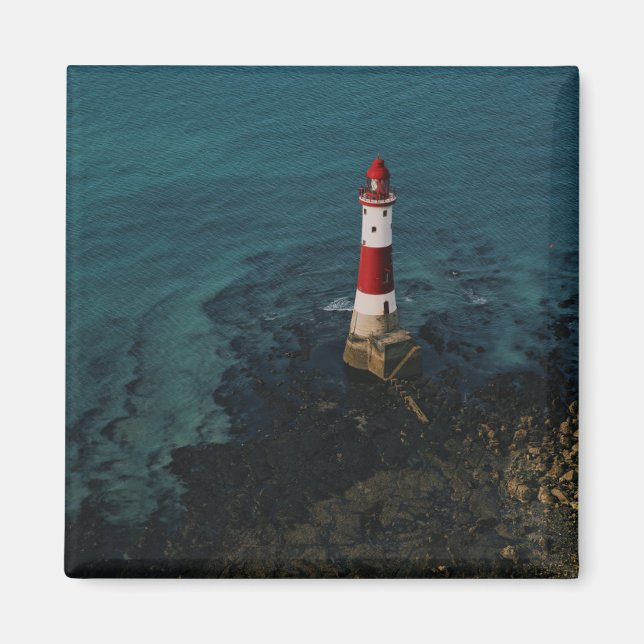 Fyrskåp | Beachy Head Lighthouse England Magnet (Framsidan)