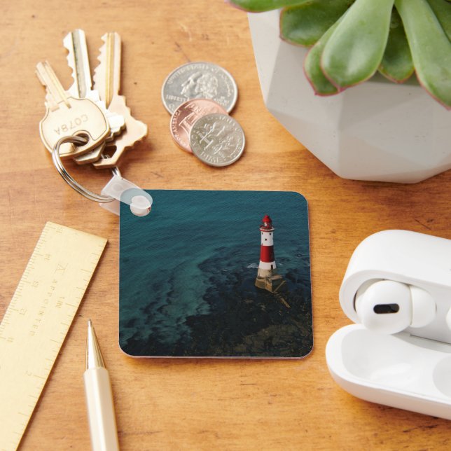 Fyrskåp | Beachy Head Lighthouse England Nyckelring (Skrivbord)
