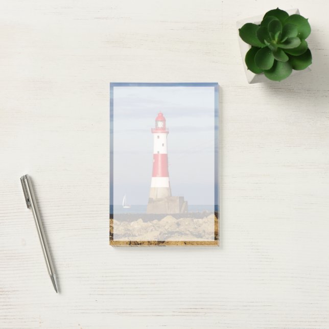 Fyrskåp | Beachy Head Lighthouse England Post-it Block (Kontor)