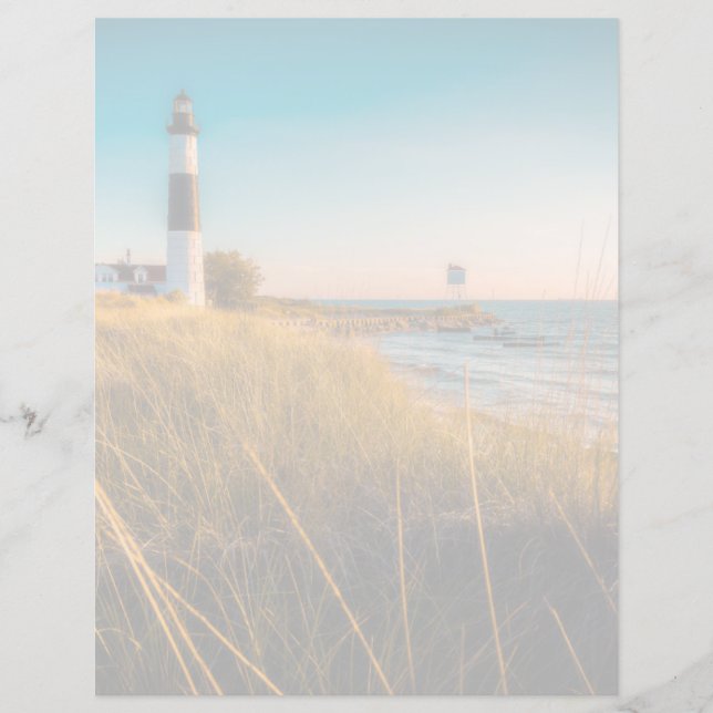 Fyrskåp | Big Sable Lighthouse Ludington, MI (Framsida)