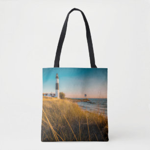 Fyrskåp   Big Sable Lighthouse Ludington, MI Tygkasse