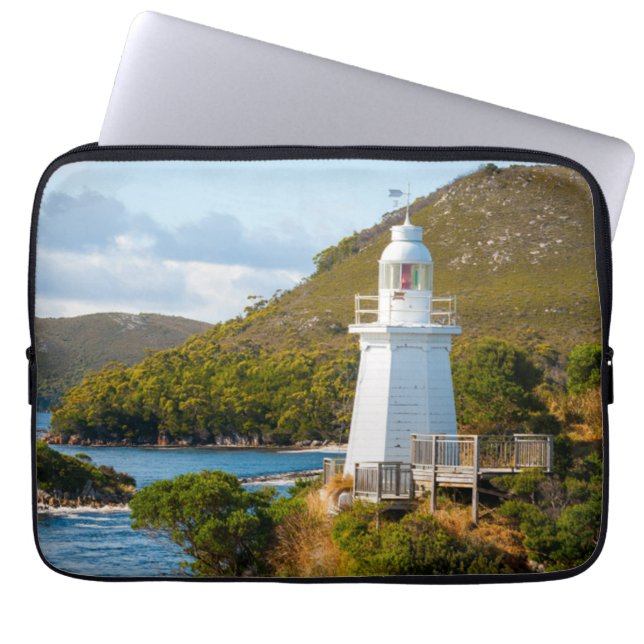 Fyrskåp | Bonnet Island Lighthouse Laptop Fodral (Framsidan)