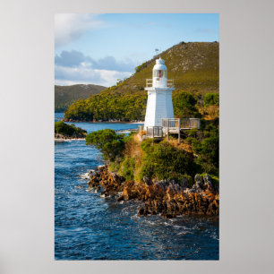 Fyrskåp Bonnet Island Lighthouse Poster