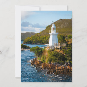 Fyrskåp Bonnet Island Lighthouse Tack Kort