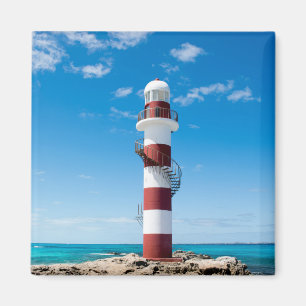 Fyrskåp Cancun Quintana Roo Mexiko Magnet