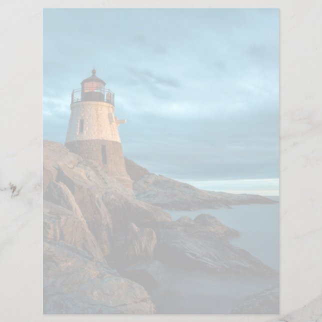 Fyrskåp | Castle Backe Lighthouse (Framsida)