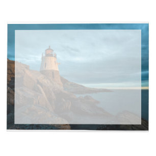 Fyrskåp Castle Backe Lighthouse Anteckningsblock