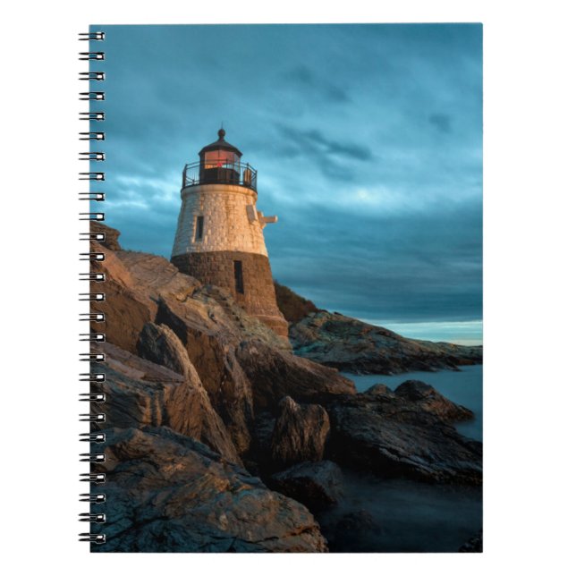Fyrskåp | Castle Backe Lighthouse Anteckningsbok (Framsidan)