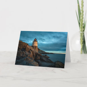 Fyrskåp Castle Backe Lighthouse Kort