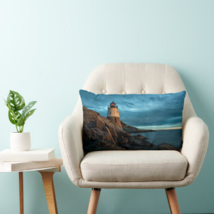 Fyrskåp Castle Backe Lighthouse Lumbarkudde