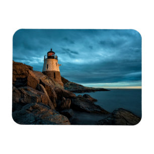 Fyrskåp   Castle Backe Lighthouse Magnet