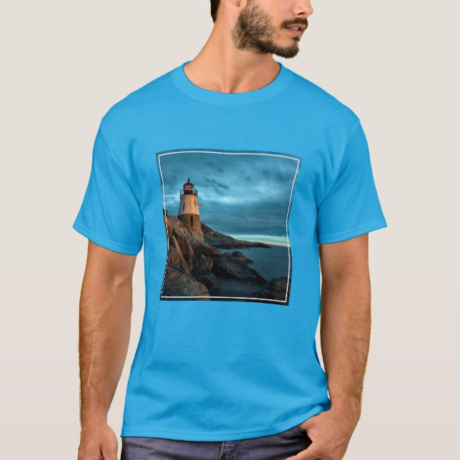 Fyrskåp | Castle Backe Lighthouse T Shirt (Framsida)