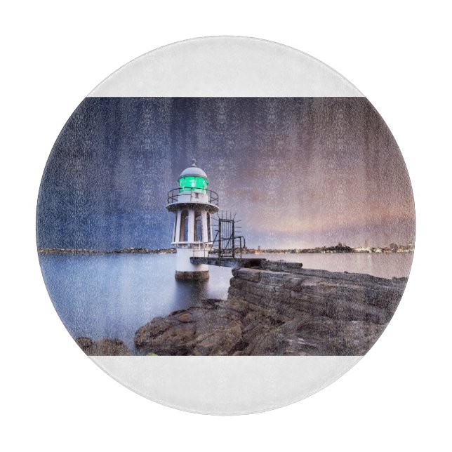 Fyrskåp | Cremorne Point Lighthouse Australien (Framsidan)