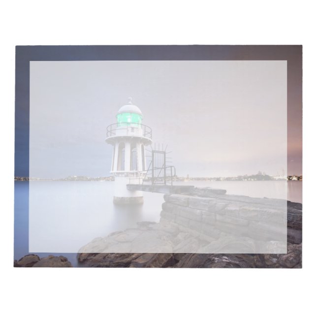 Fyrskåp | Cremorne Point Lighthouse Australien Anteckningsblock (Framsida)