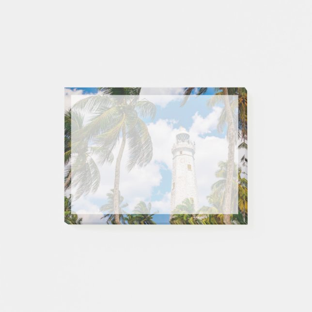 Fyrskåp | Dewundara Matara Sri Lanka Post-it Block (Framsida)