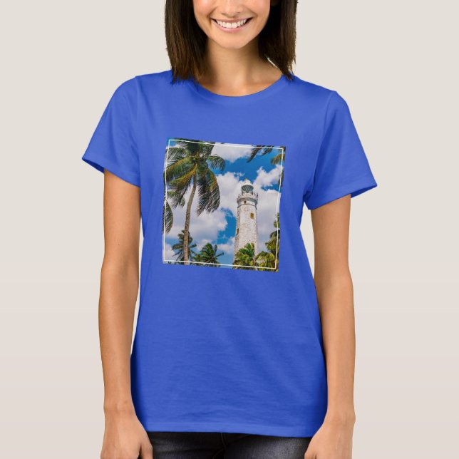 Fyrskåp | Dewundara Matara Sri Lanka T Shirt (Framsida)