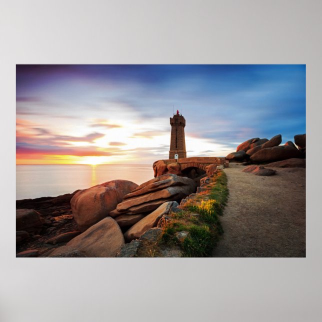 Fyrskåp | Elak Ruz Lighthouse Poster (Framsidan)