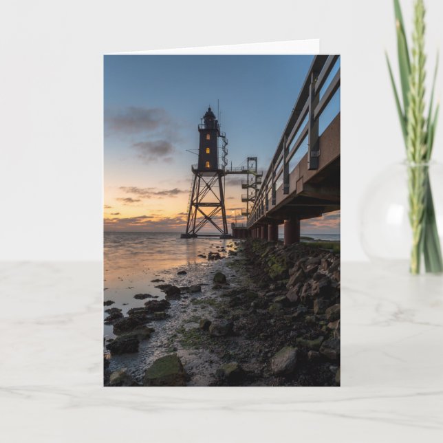 Fyrskåp | Eversand-Oberfeue Tyskland Kort (Framsida)