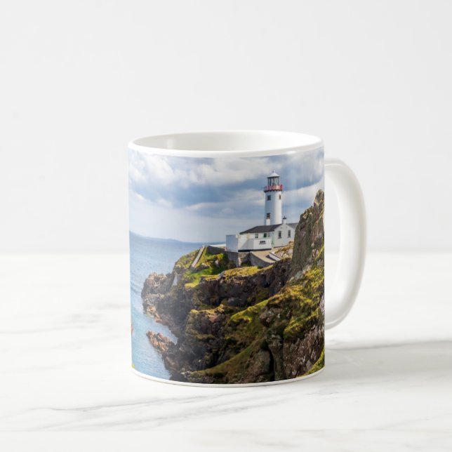 Fyrskåp | Fanad Head Lighthouse Ireland Kaffemugg (Framsida höger)
